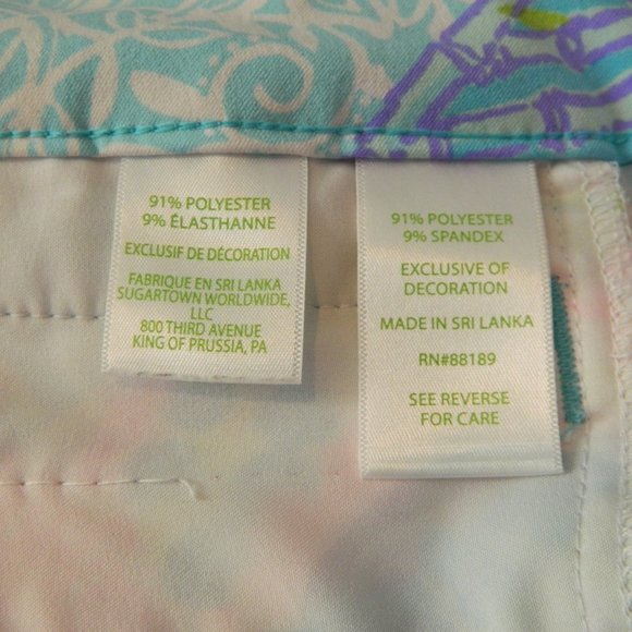 Lily Pulitzer Luxletic Pants Style# 002623 - Picture 7 of 8